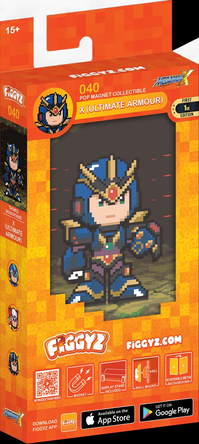 FiGGYZ Mega Man X Ultimate Armour 11cm Collectible Pop Magnet