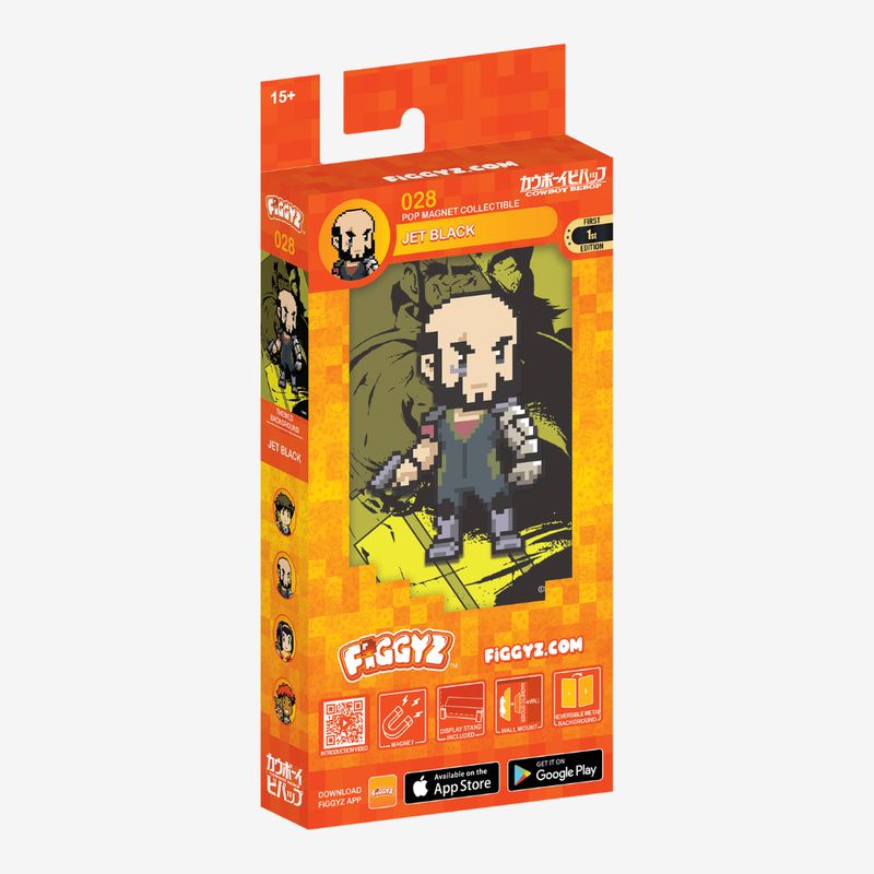 FiGGYZ Cowboy Bebop Jet Black 11cm Collectible Pop Magnet