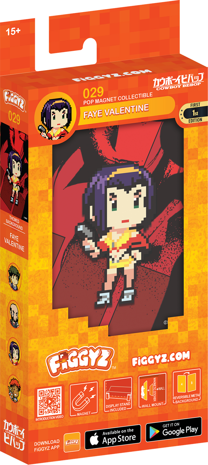 FiGGYZ Cowboy Bebop Faye Valentine 11cm Collectible Pop Magnet