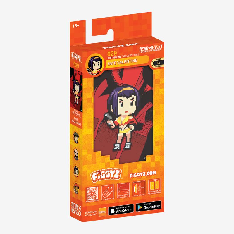FiGGYZ Cowboy Bebop Faye Valentine 11cm Collectible Pop Magnet