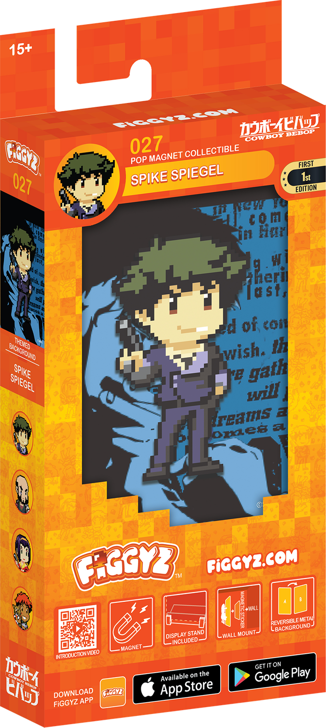 FiGGYZ Cowboy Bepop Spike Spiegel 11cm Collectible Pop Magnet