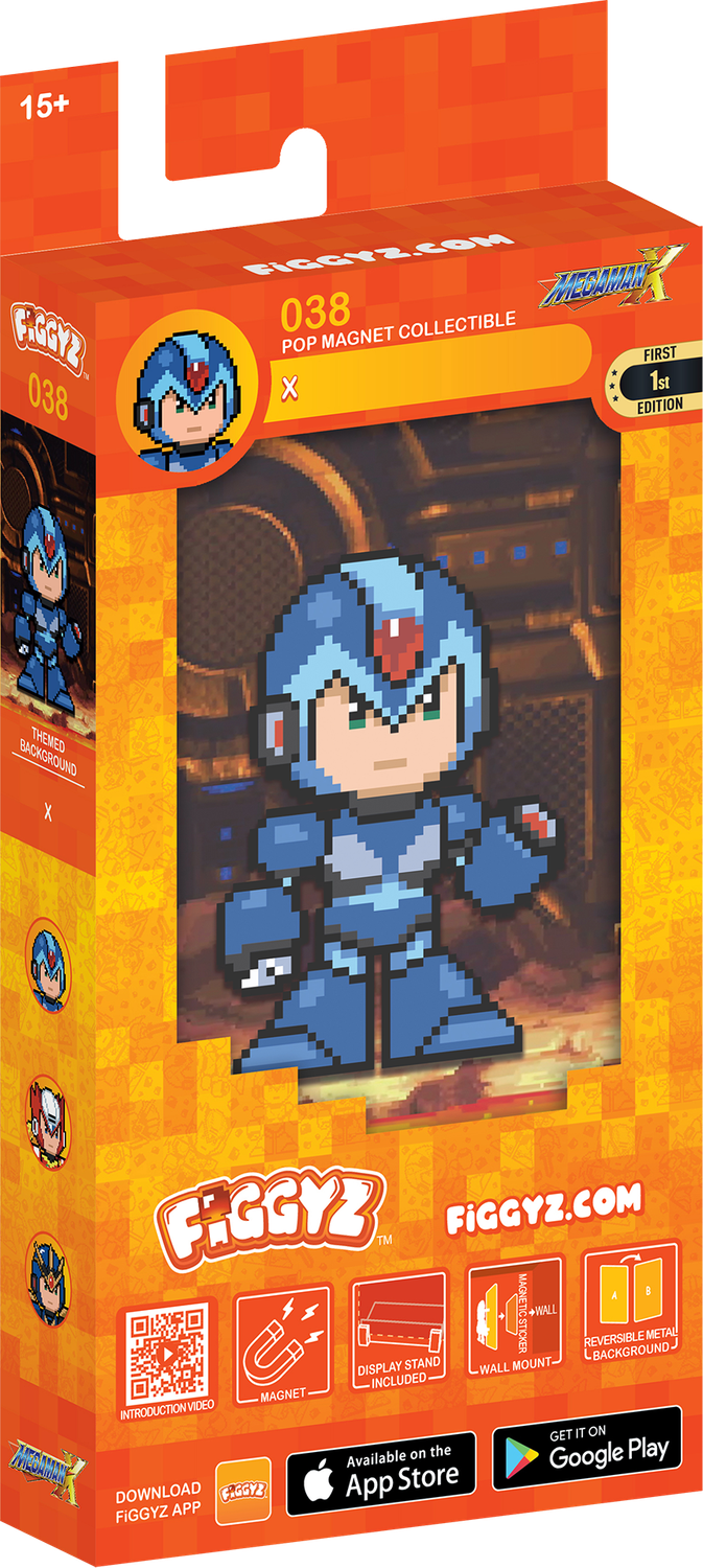 FiGGYZ Mega Man X 11cm Collectible Pop Magnet