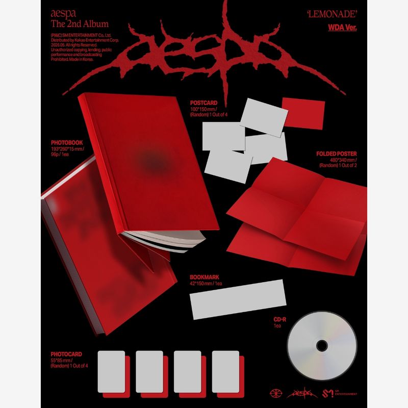 aespa | LEMONADE | WDA Ver. | CD