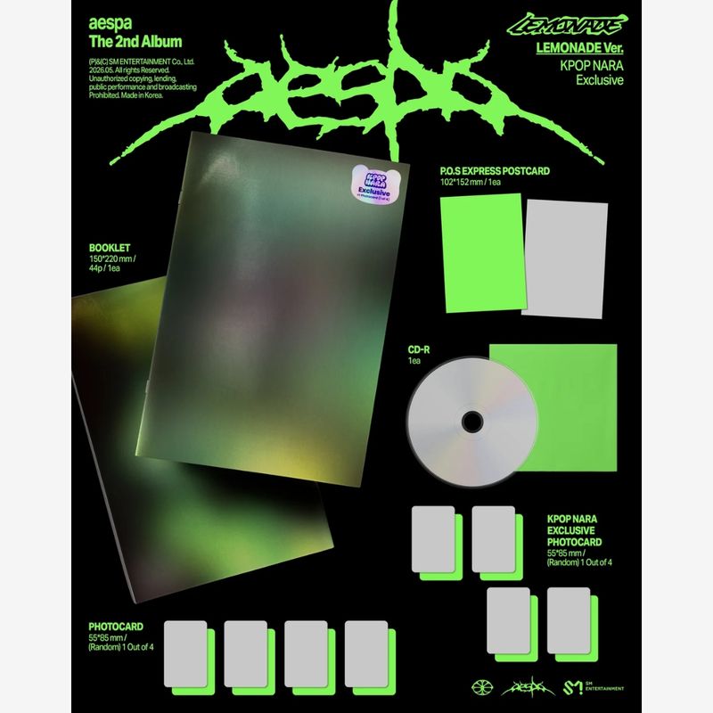 aespa | LEMONADE | P.O.S. Ver. | CD