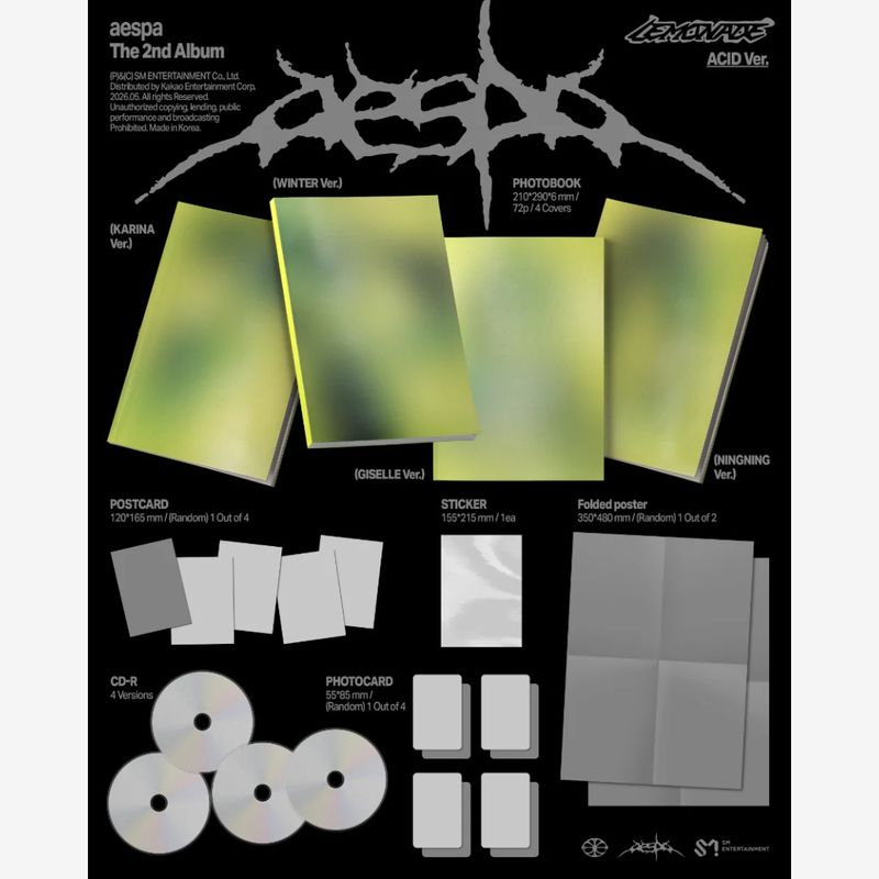 aespa | LEMONADE | ACID Ver. | CD