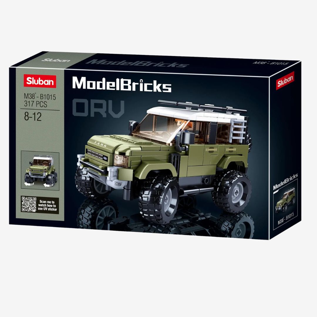 Sluban M38-B1015 Off-Road SUV Building Set (317 Pieces)