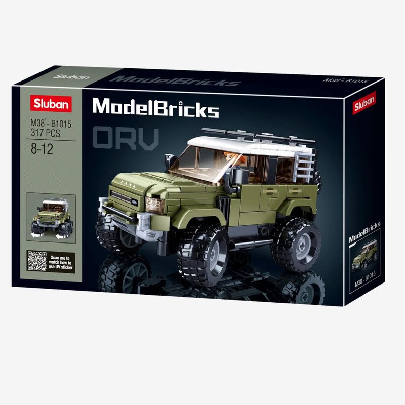 Sluban M38-B1015 Off-Road SUV Building Set (317 Pieces)