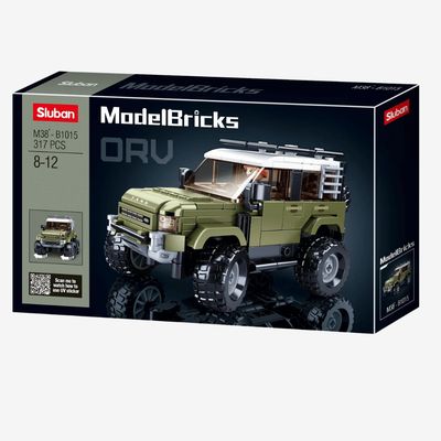 Sluban M38-B1015 Off-Road SUV Building Set (317 Pieces)