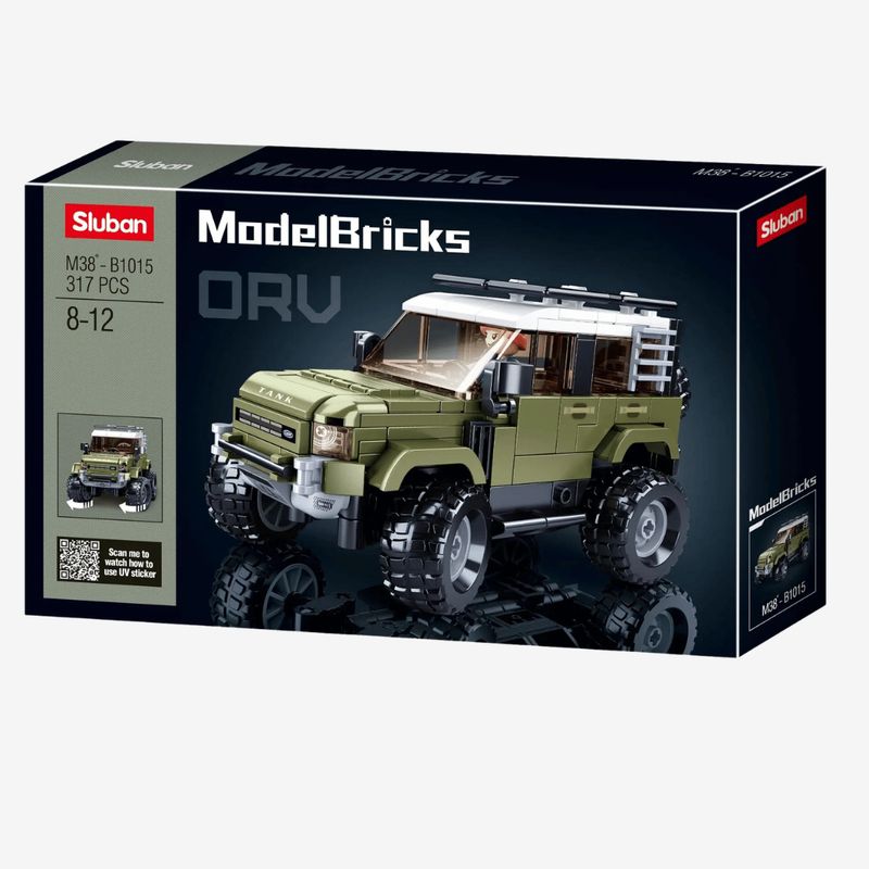 Sluban M38-B1015 Off-Road SUV Building Set (317 Pieces)