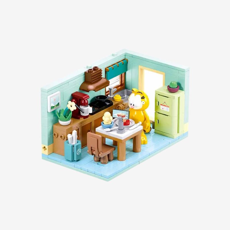 M38-B1225 Garfield – Kitchen Building Set (194 Pieces)