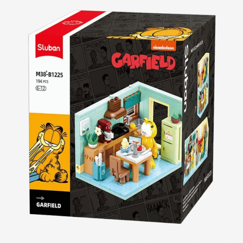 M38-B1225 Garfield – Kitchen Building Set (194 Pieces)