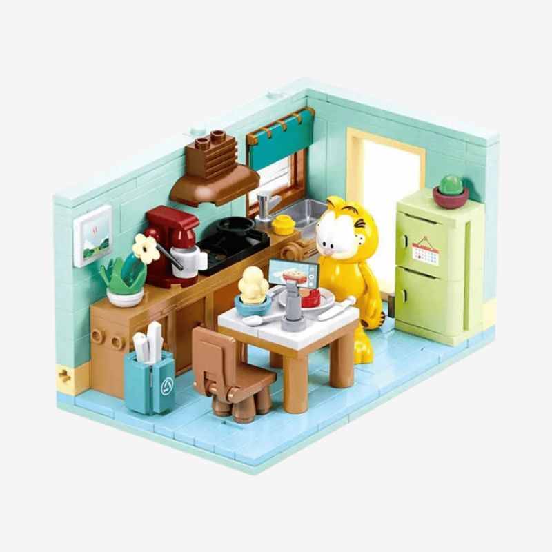 M38-B1225 Garfield – Kitchen Building Set (194 Pieces)