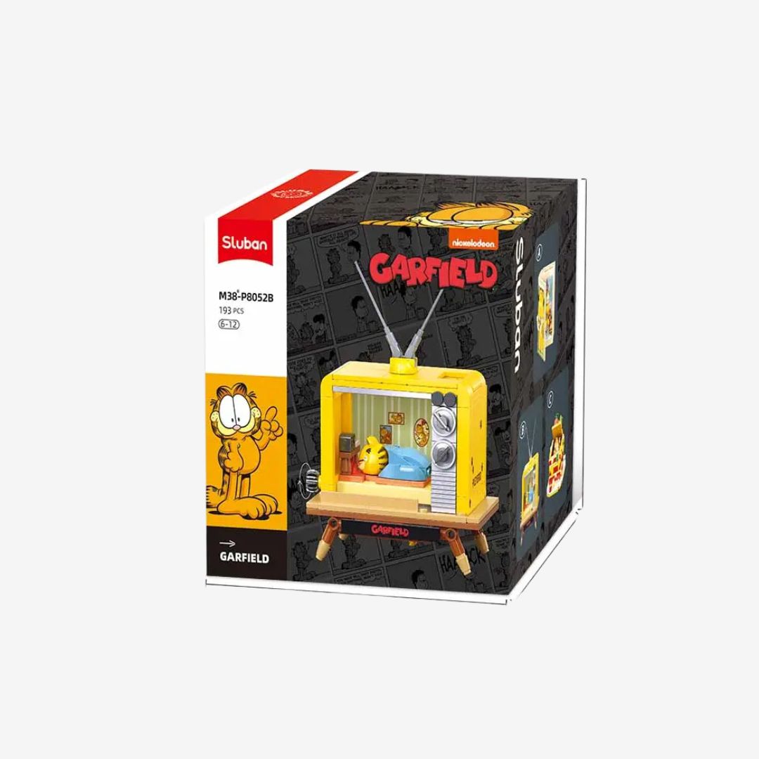Sluban M38-P8052B Garfield – TV Building Set (193 Pieces)