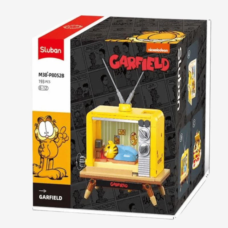 Sluban M38-P8052B Garfield – TV Building Set (193 Pieces)