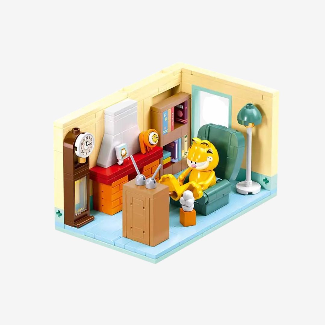 M38-B1226 Garfield – Living Room Building Set (219 Pieces)