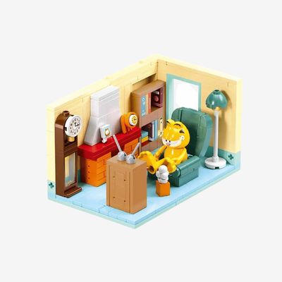 M38-B1226 Garfield – Living Room Building Set (219 Pieces)