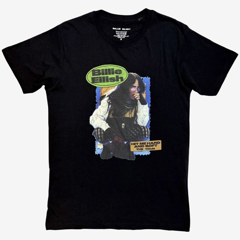 Billie Eilish Unisex T-Shirt: The Tour (Black)