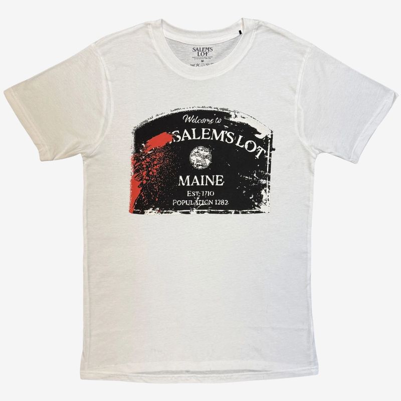 Salems Lot Unisex T-Shirt: Welcome... (White)