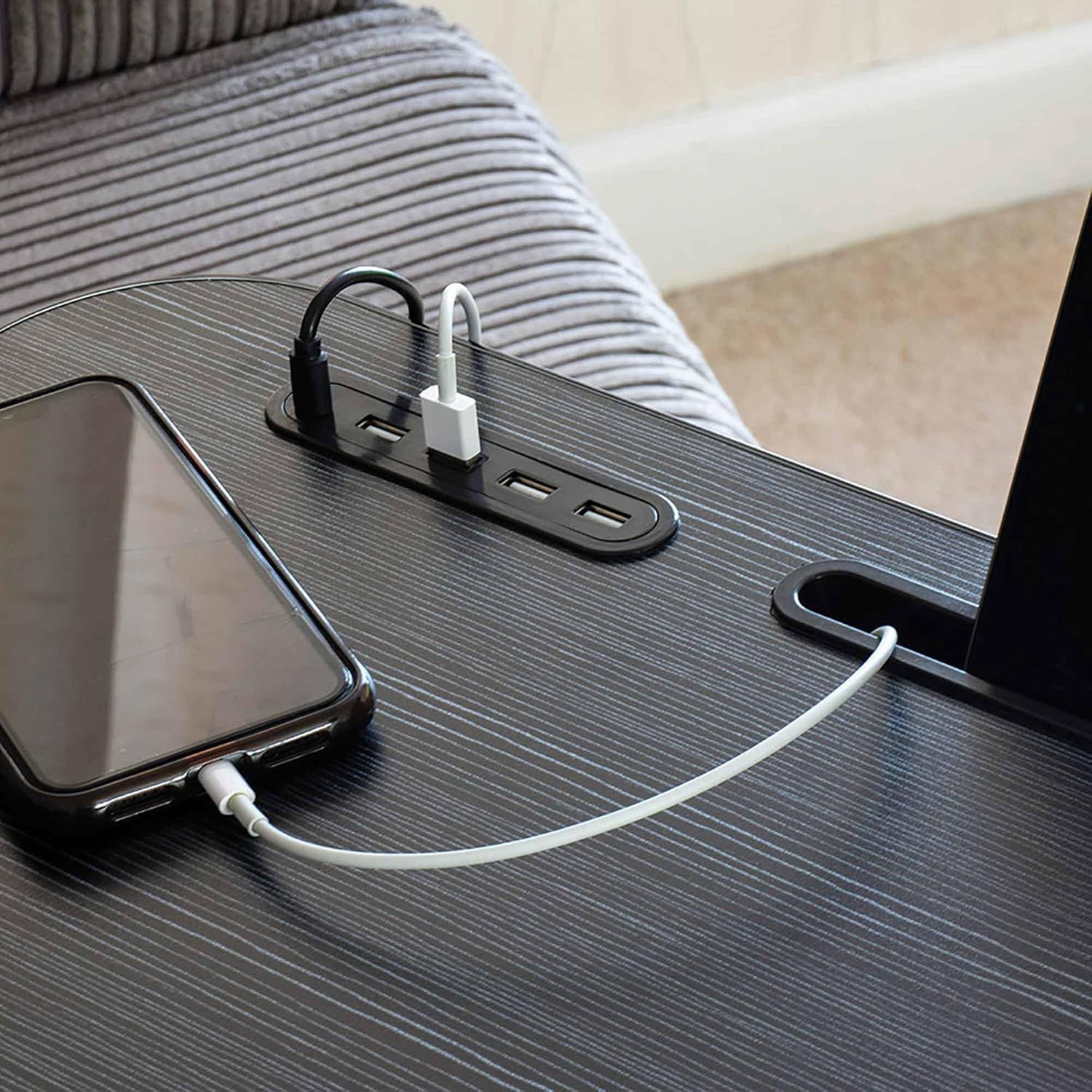 Folding Lap Tray With USB Ports