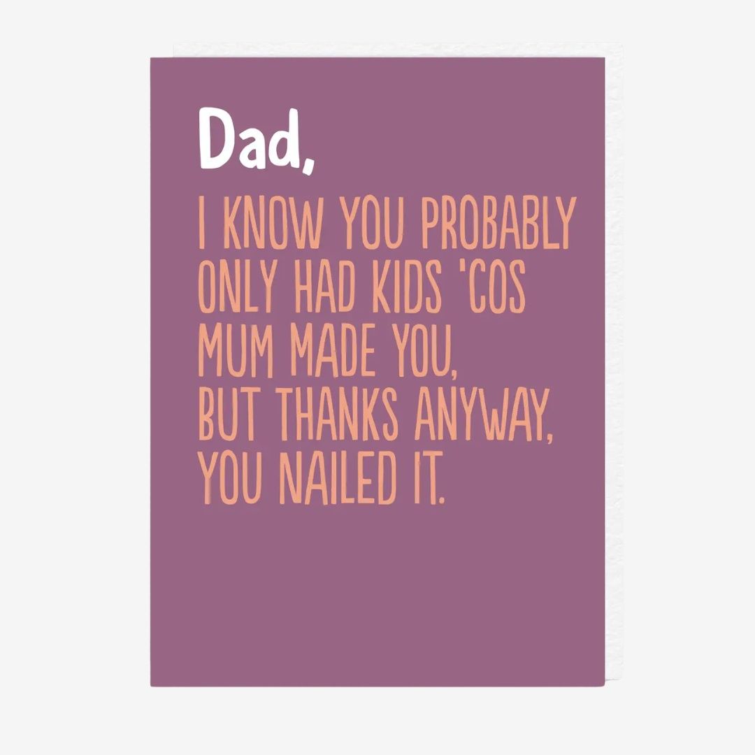 Nailed It Dad