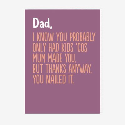 Nailed It Dad