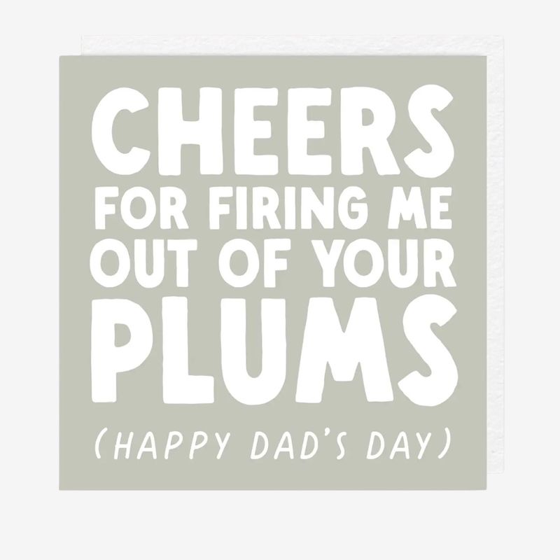 Plums Dad Square