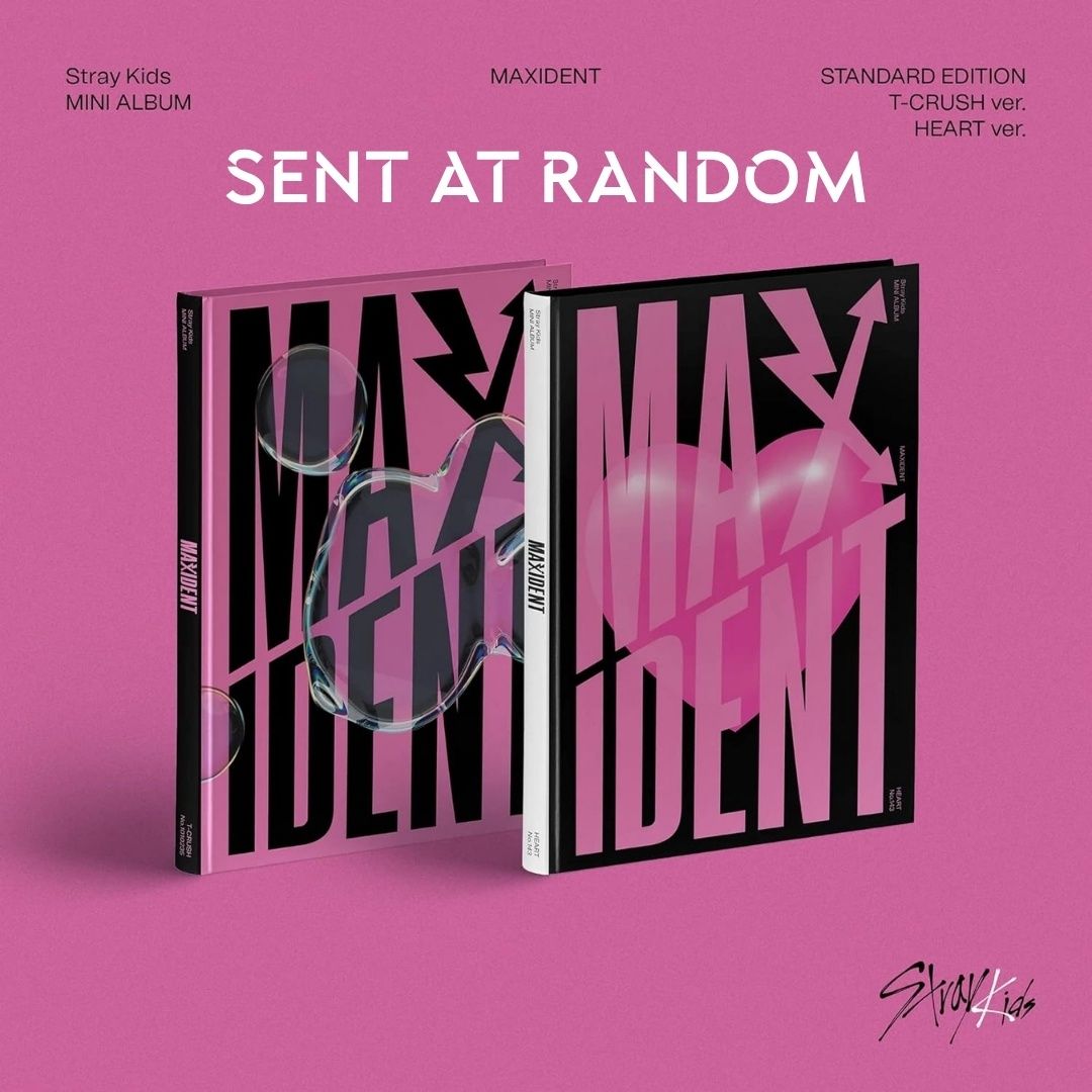 STRAY KIDS | MAXIDENT | T-CRUSH/HEART VER. (RANDOM) | CD