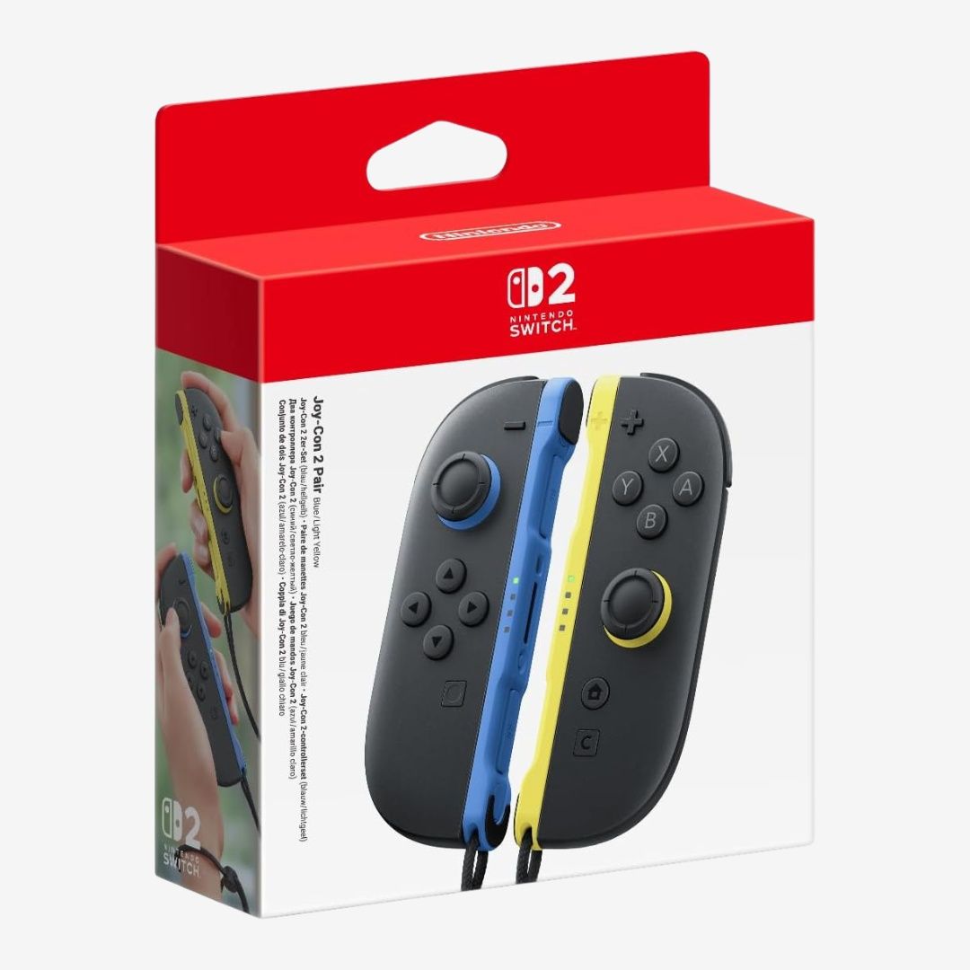 Joy-Con 2 Pair Blue/Light Yellow