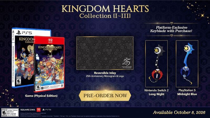 Kingdom Hearts Collection [I-III] | Switch 2 | 1221 (CIB)