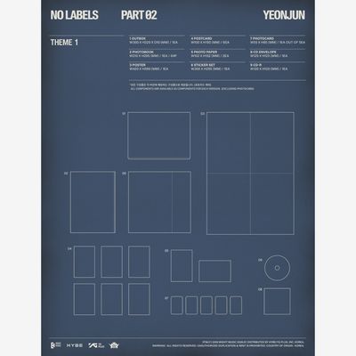 YEONJUN (TXT) | NO LABELS: PART 02 (THEME 1) | CD