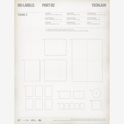 YEONJUN (TXT) | NO LABELS: PART 02 (THEME 3) | CD