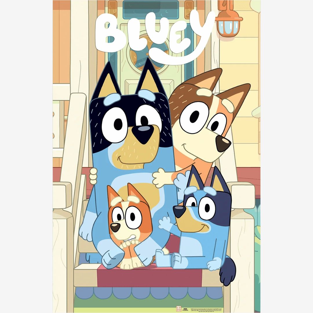 BLUEY (FAMILY PORTRAIT) MAXI POSTER (A74)