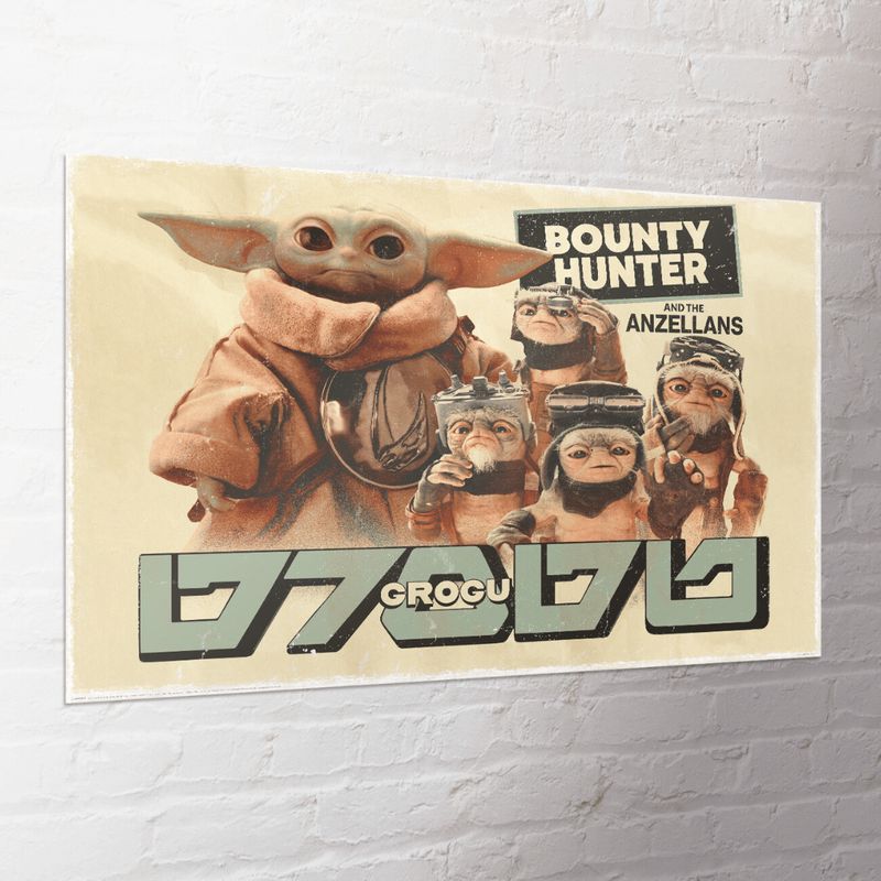 THE MANDALORIAN AND GROGU (BOUNTY HUNTER) MAXI POSTER (A96)