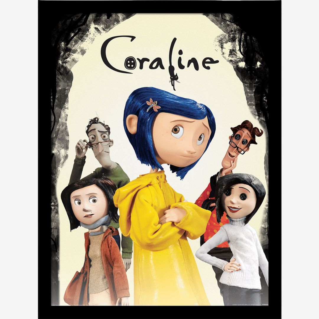 Coraline (Shy) Collector Framed Print