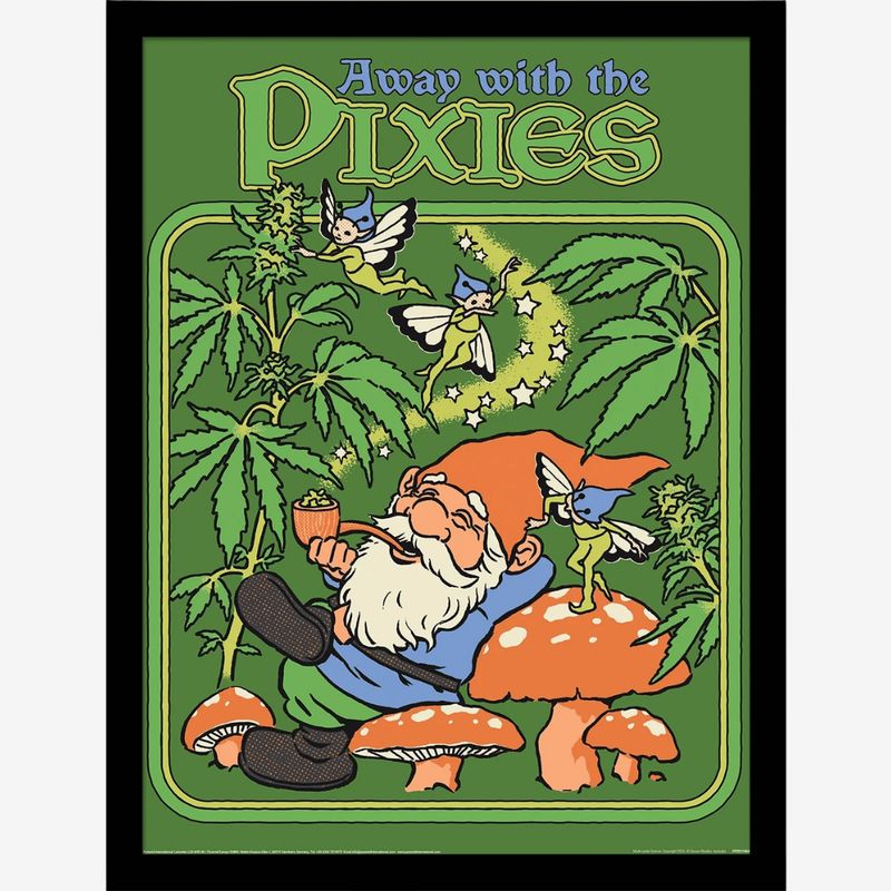 Steven Rhodes (Away With the Pixies) Framed Print