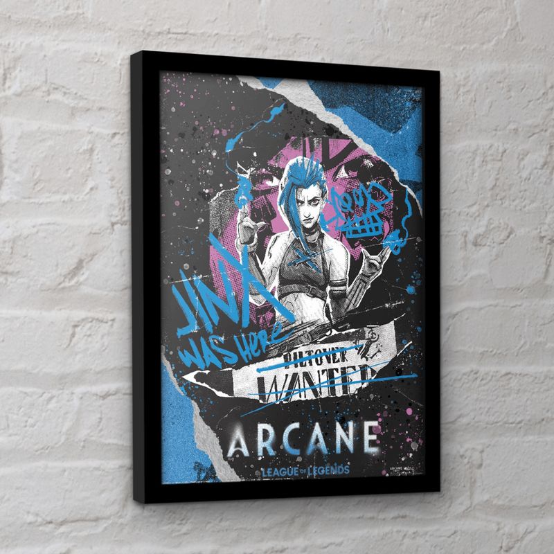 Arcane (Jinx Was Here) Framed Print