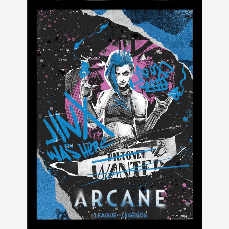 Arcane (Jinx Was Here) Framed Print