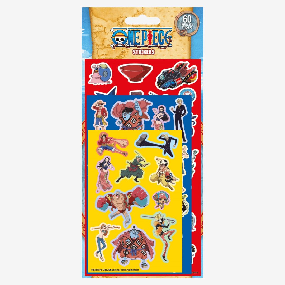 One Piece (Assortment) 60Pc Sticker Set