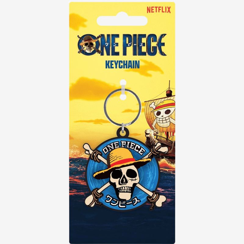 One Piece (Straw Hat) Spinner Keychain