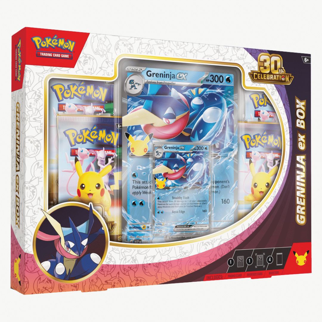 Pokémon TCG: ex Box - Greninja - 30th Celebration