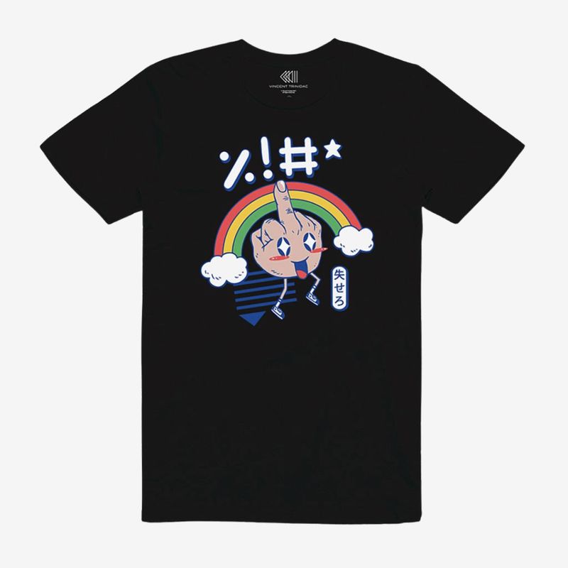 VINCENT TRINIDAD (KAWAII AS F*CK!) BLACK UNISEX T-SHIRT