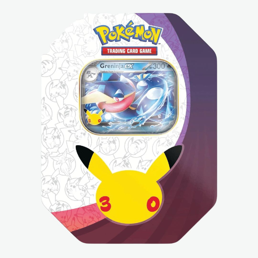 Pokémon TCG: 30th Celebration - Tin - Greninja ex