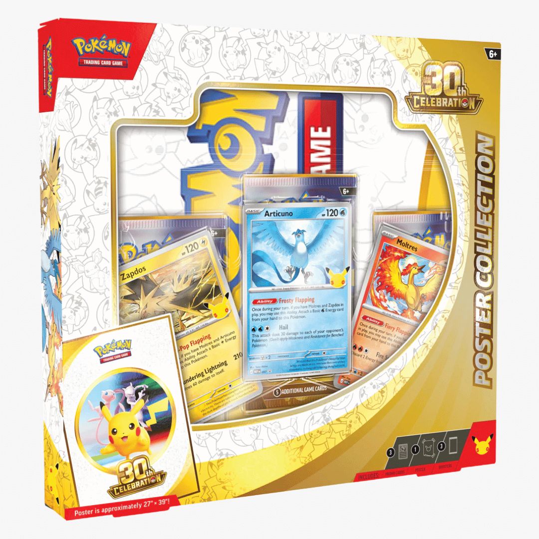 Pokémon TCG: Poster Collection - 30th Celebration