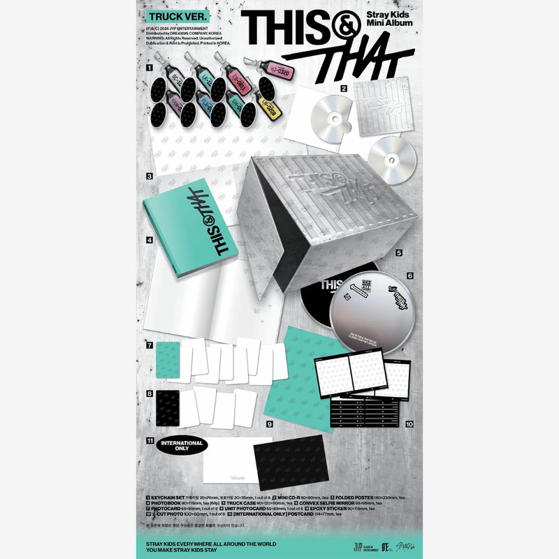 Stray Kids | THIS &amp; THAT | TRUCK Ver. | MINI CD