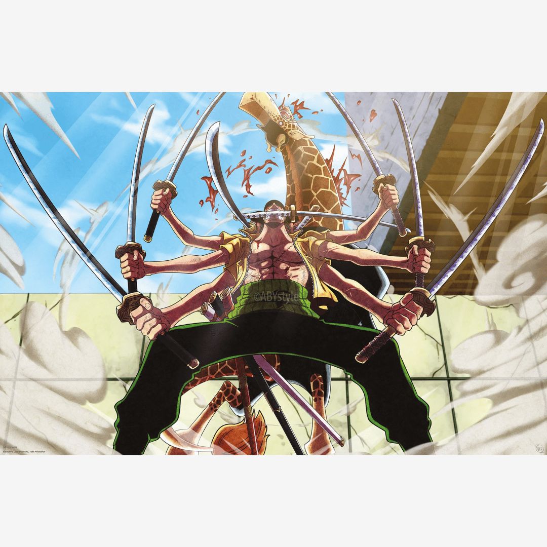 One Piece Zoro vs Kaduo Maxi Poster (A6)