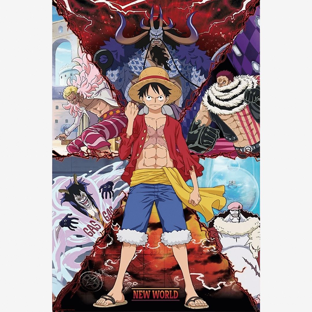 One Piece Luffy vs World Maxi Poster (A24)