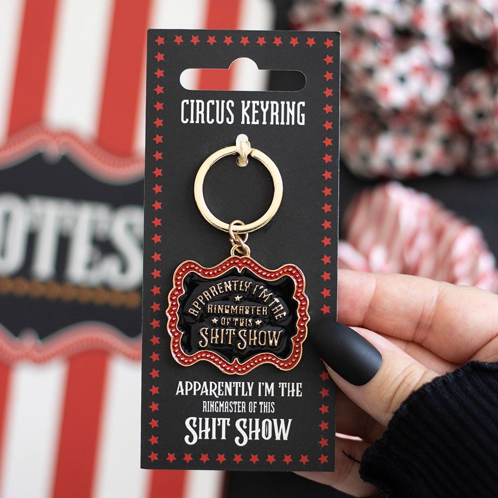 Shit Show RingMaster Keyring