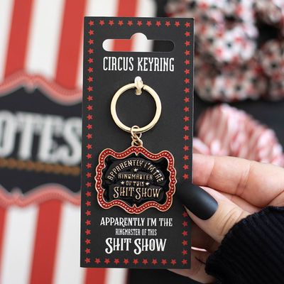 Shit Show RingMaster Keyring