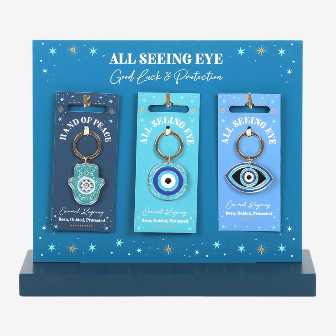 All Seeing Eye Keyring