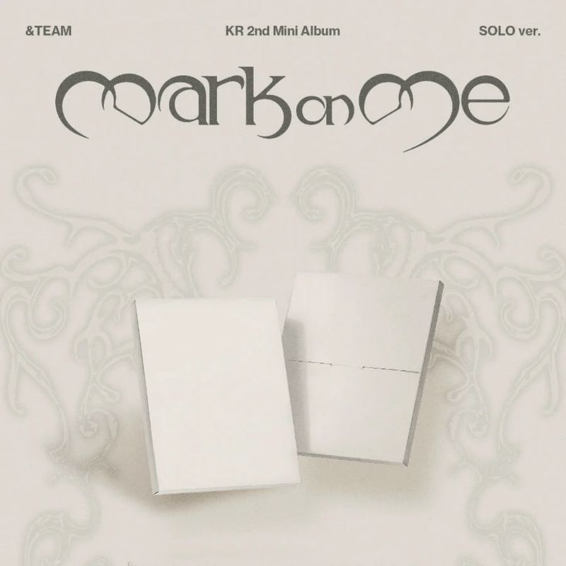 &amp;TEAM | Mark On Me | Solo Ver. | CD